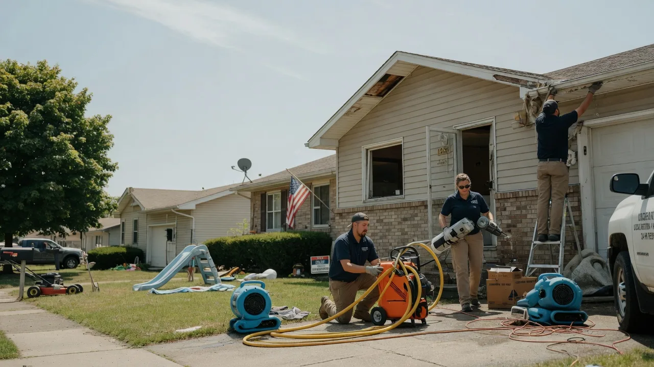 Water Damage Restoration in Eagle, MI near me